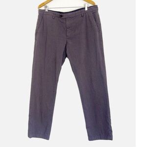 Ted Baker London Freshman Moden fit brushed pants purple 38